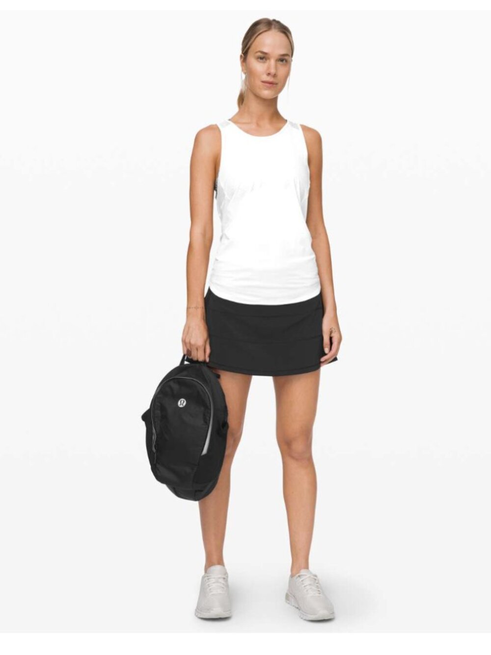 Lululemon Pace Rival Skirt (Tall) *4-way Stretch 15" Black Women's 6 - Picture 3 of 16